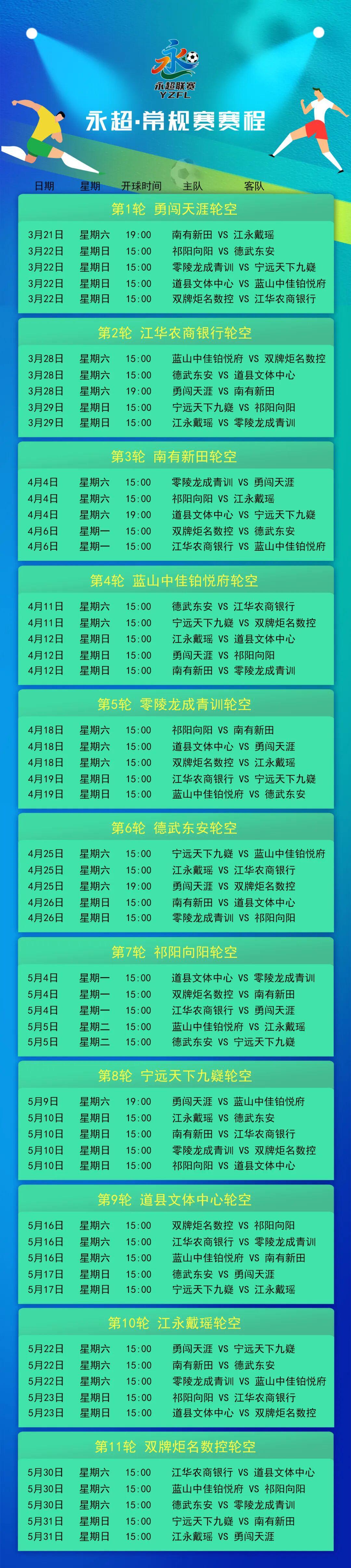 米兰体育app下载-永州足球盛宴！永超赛程表公布